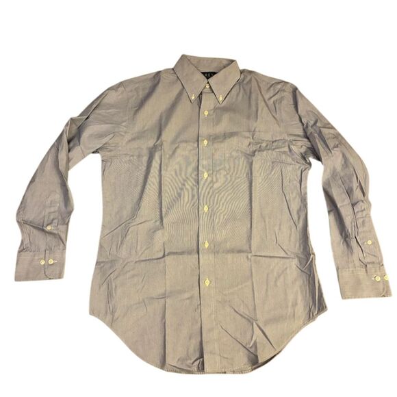 Lauren Ralph Lauren Men's Classic Fit Dress Shirt 15 Multicolor Striped - Picture 1 of 13